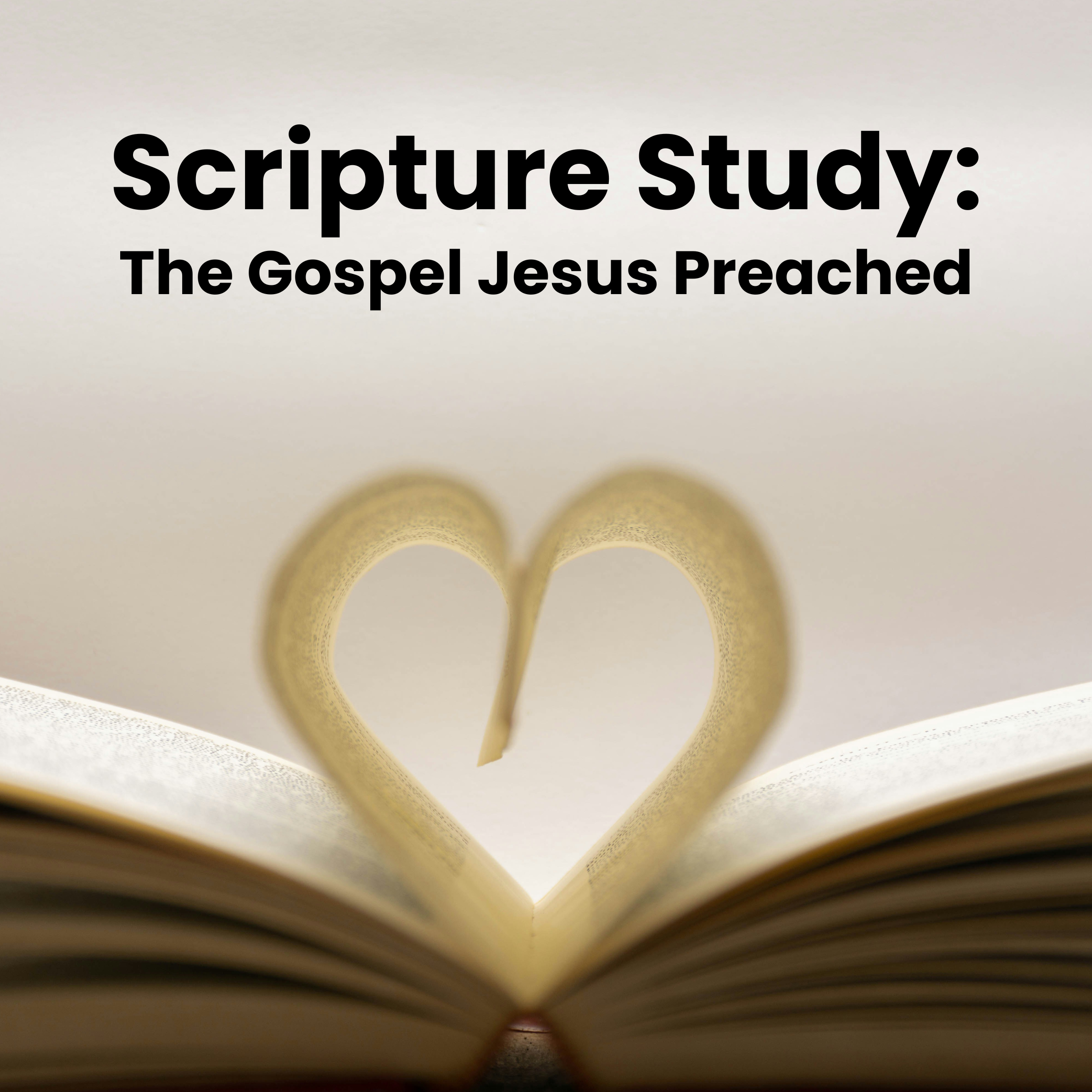 Scripture Study: Gospel Jesus Preached
