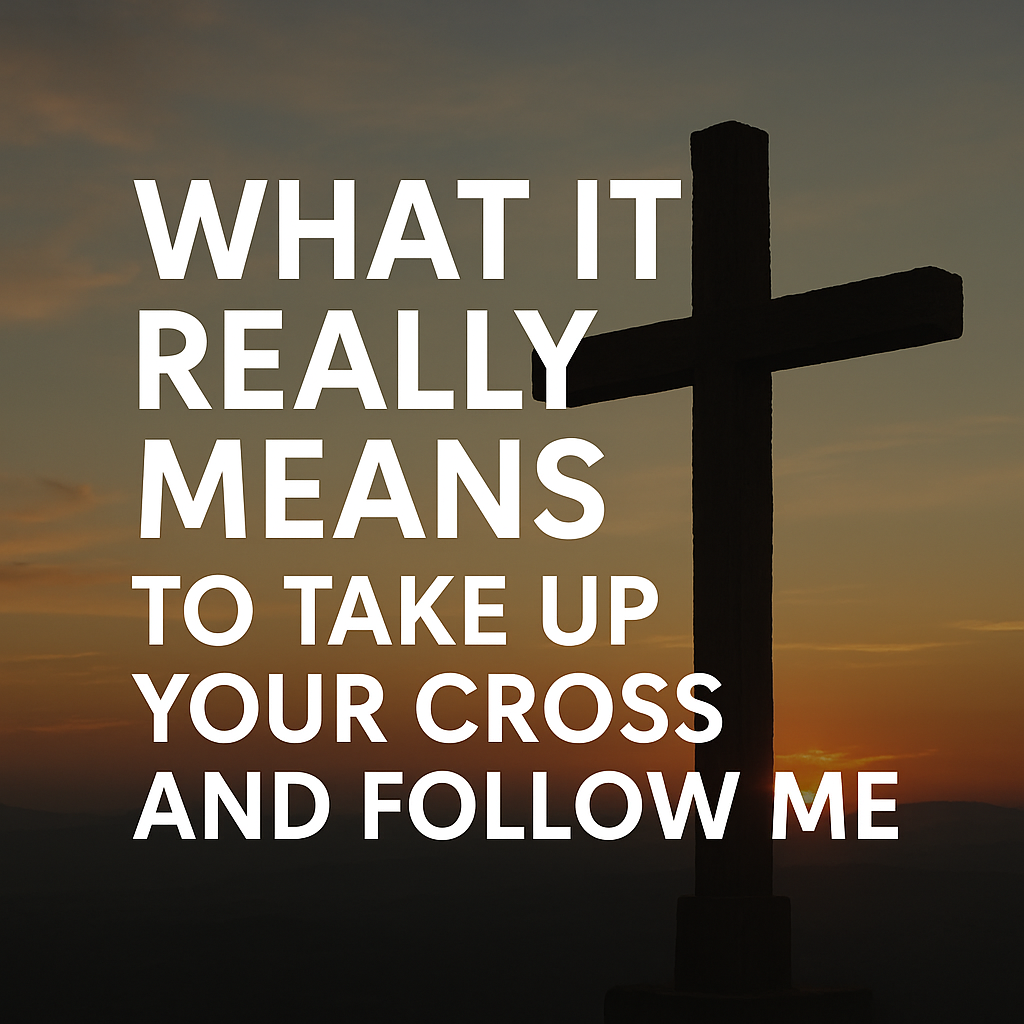 Take Up Your Cross and Follow Me
